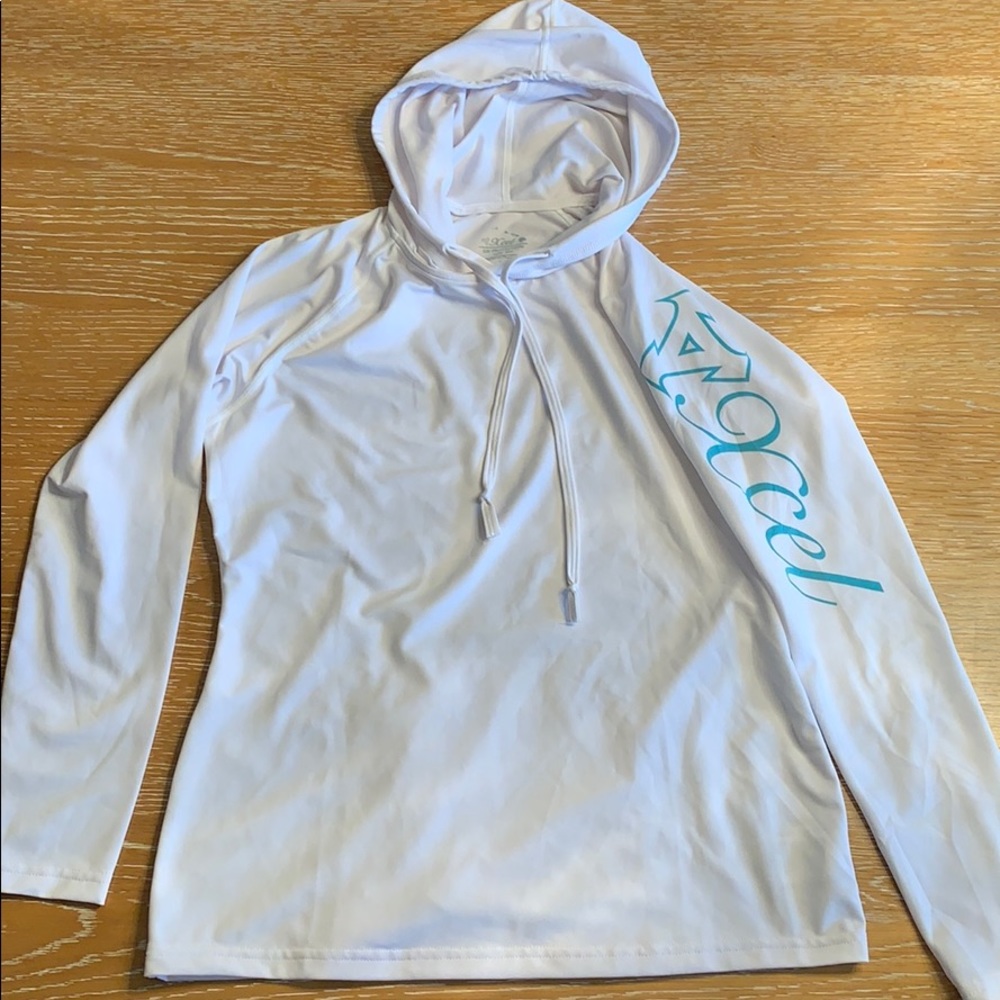 Xcel wetsuits swim cover up long sleeve hooded
